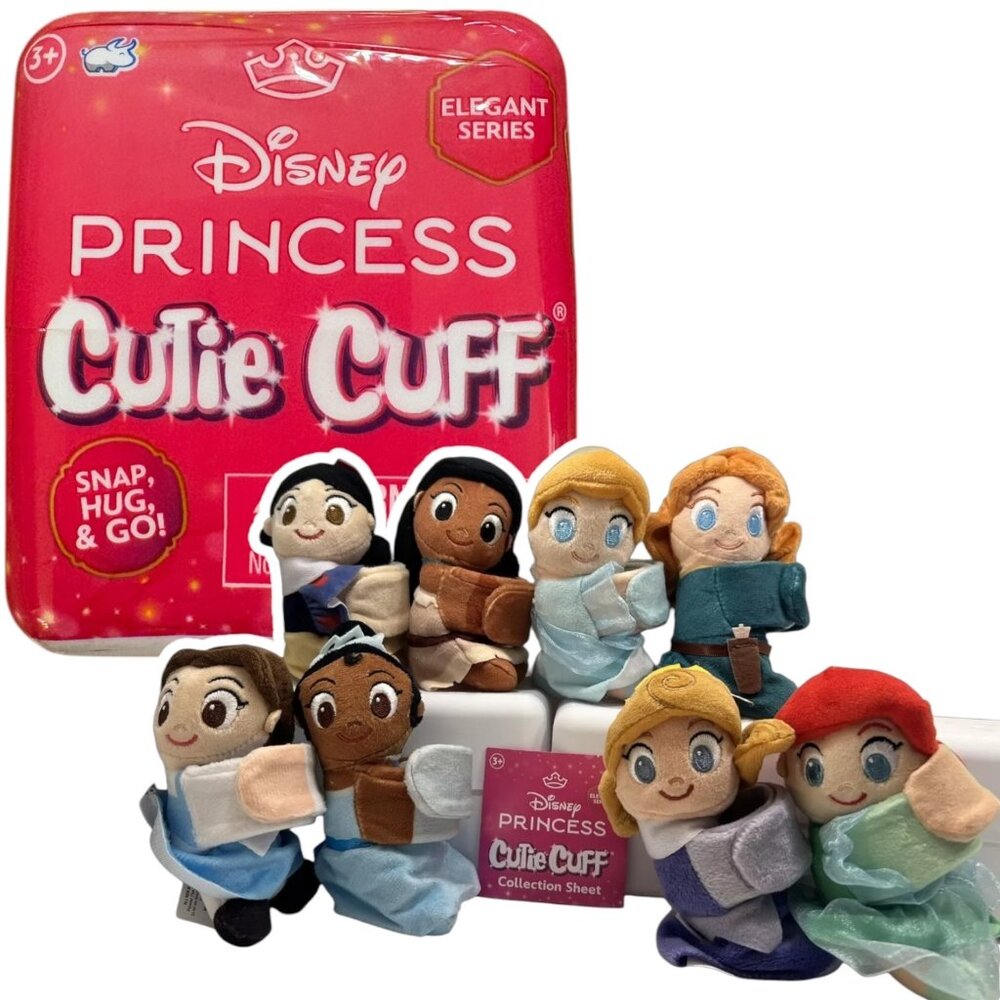 Disney Princess Cutie Cuff Elegant Series Blind Box NIB NWT